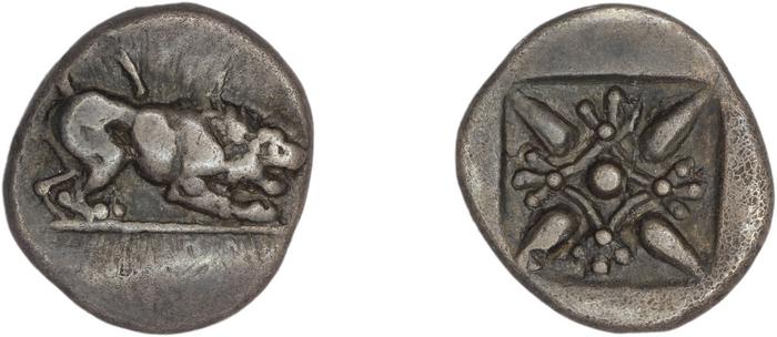 Miletus Babelon 1910 1752, реверс, bm