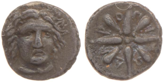 Pixodarus of Caria Halicarnassus Konuk 1998 A2, реверс, bm