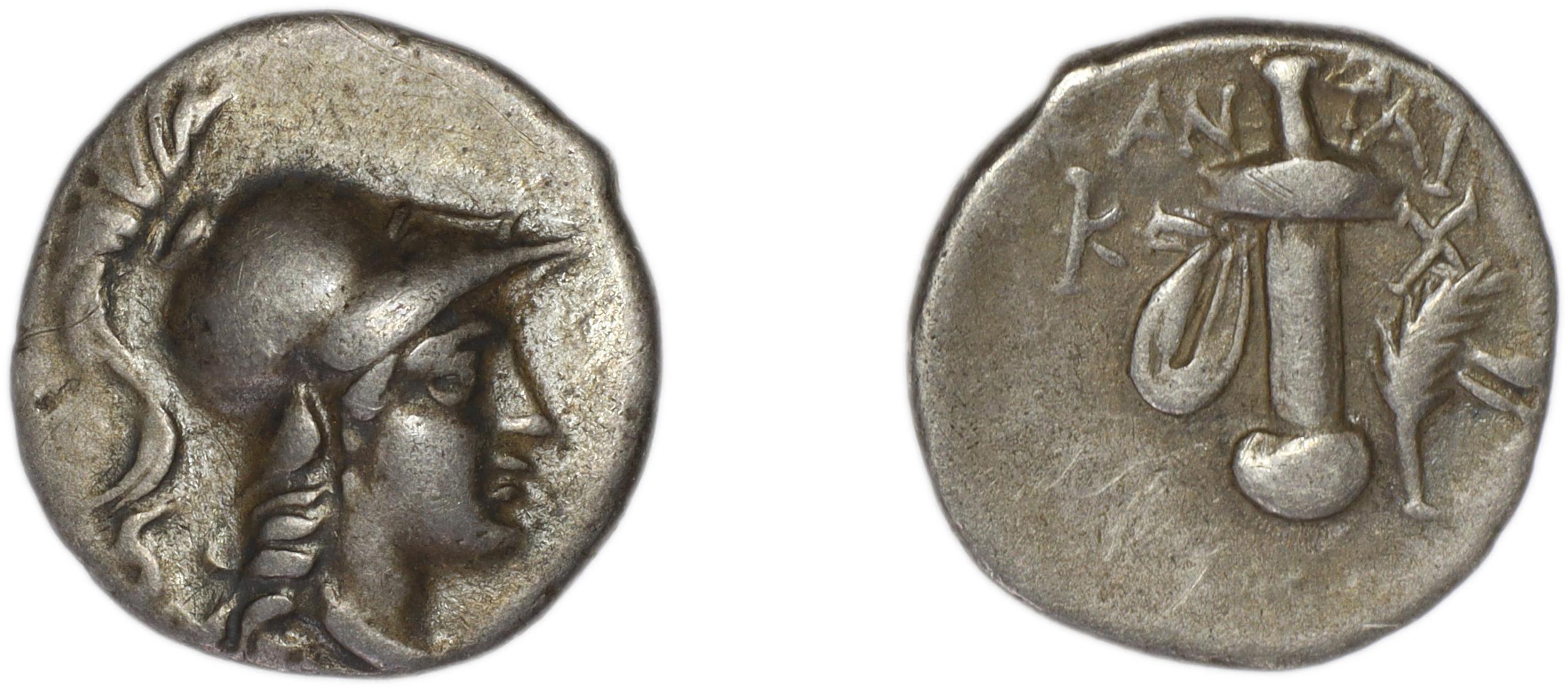 Caunus Ashton 1999 p. 142-5, 1-93, аверс, bm
