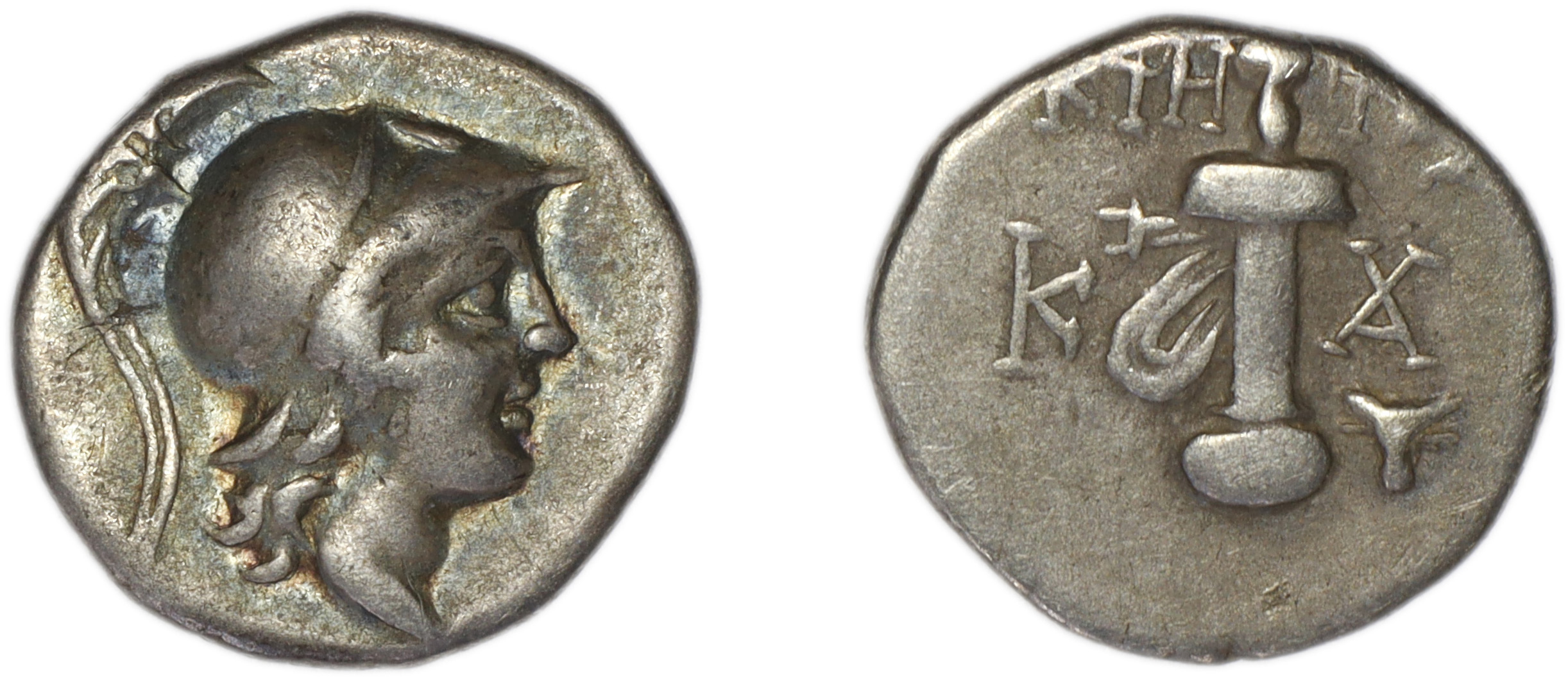 Caunus Ashton 1999 p. 142-5, 1-93, аверс, bm