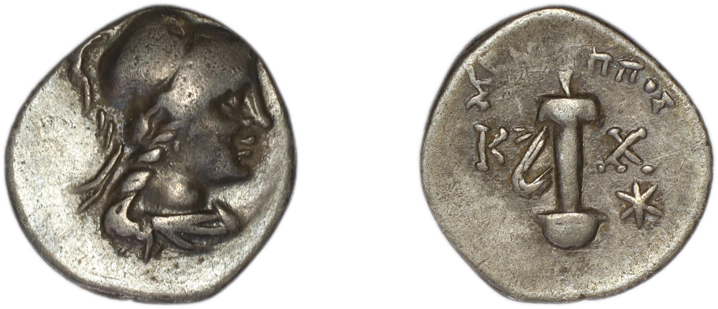 Caunus Ashton 1999 p. 142-5, 1-93, аверс, bm