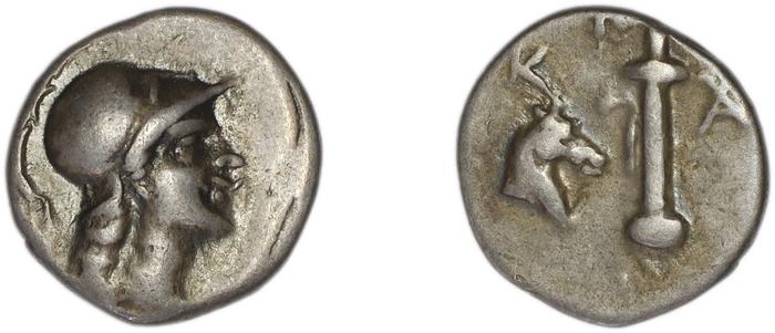 Caunus Ashton 1999 p. 142-5, 1-93, реверс, bm
