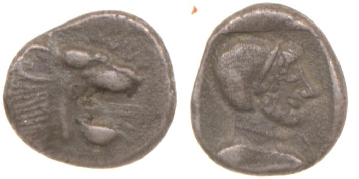 Cnidus Cahn 1970 Series I, реверс, bm