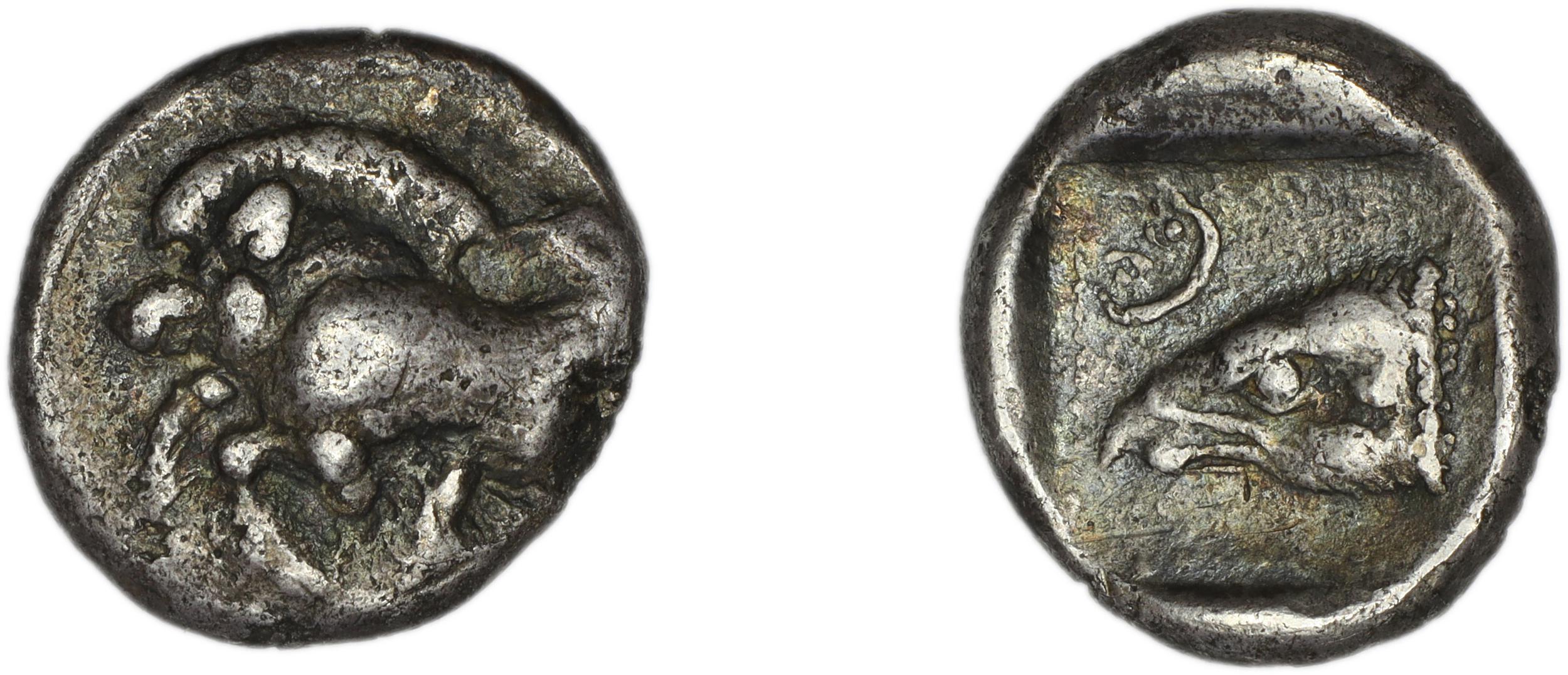 Ialysus Weiss_Hurter_1998 Pl. 3.7-9, аверс, Британский музей