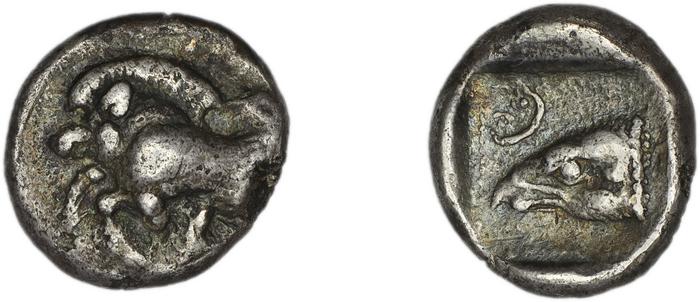 Ialysus Weiss_Hurter_1998 Pl. 3.7-9, реверс, Британский музей