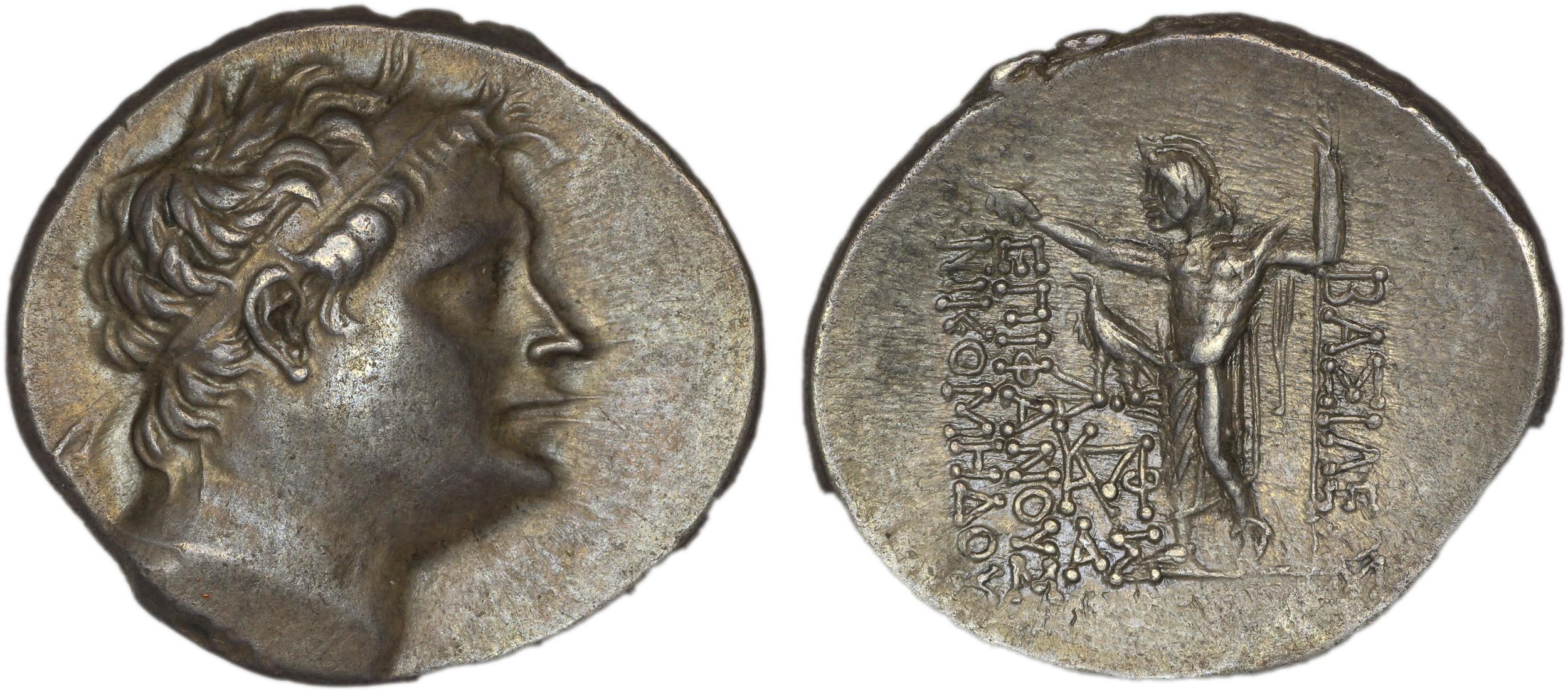 Nicomedes IV of Bithynia Bithynia Waddington 1908 40, аверс, Британский музей