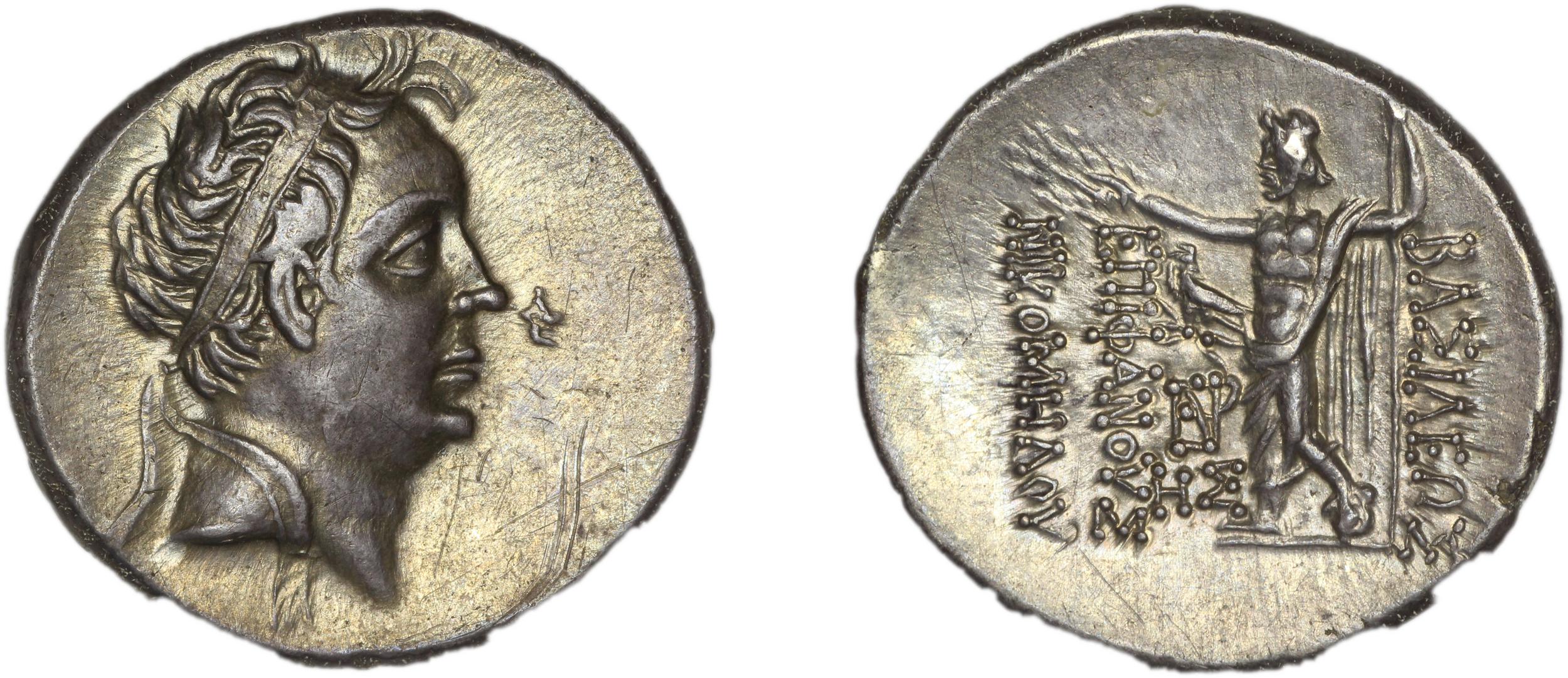 Nicomedes IV of Bithynia Bithynia Waddington 1908 40, аверс, Британский музей