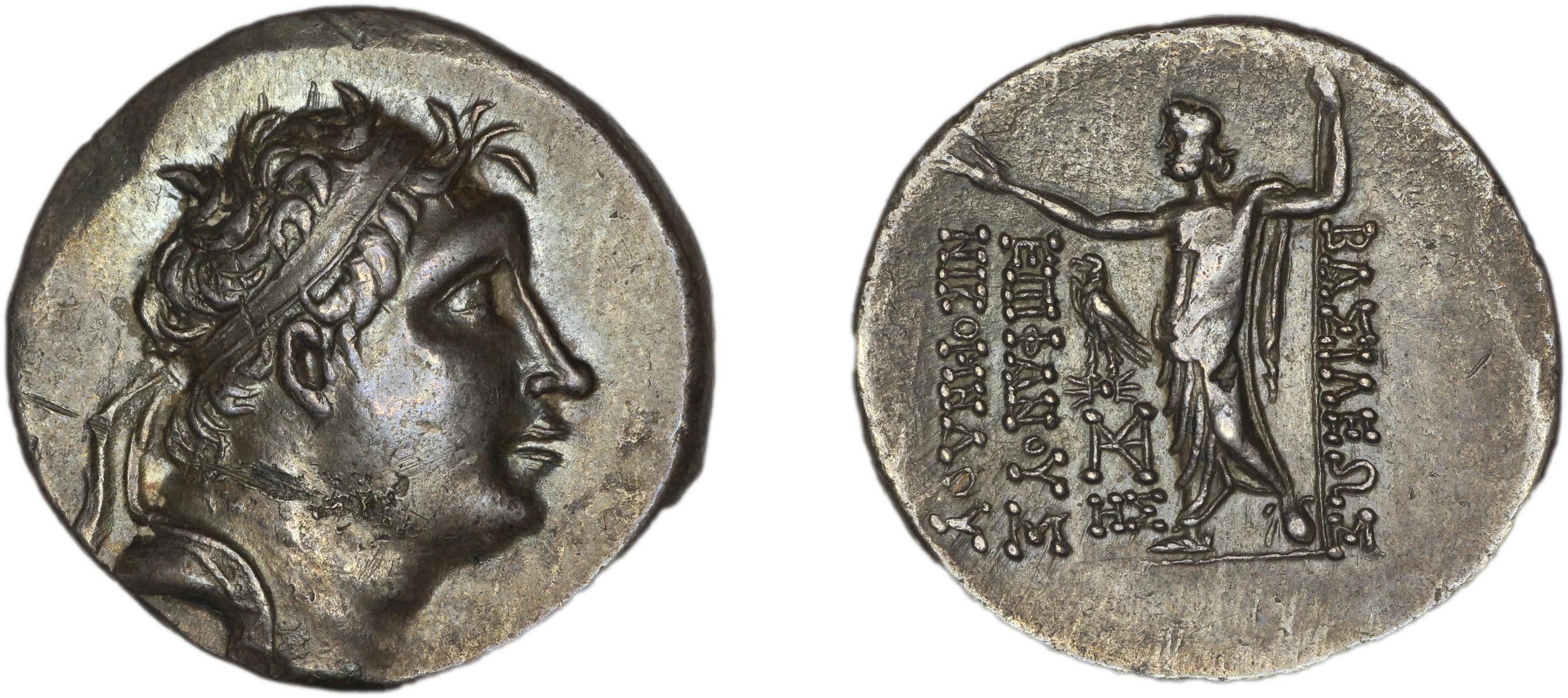 Nicomedes IV of Bithynia Bithynia Waddington 1908 40, аверс, Британский музей