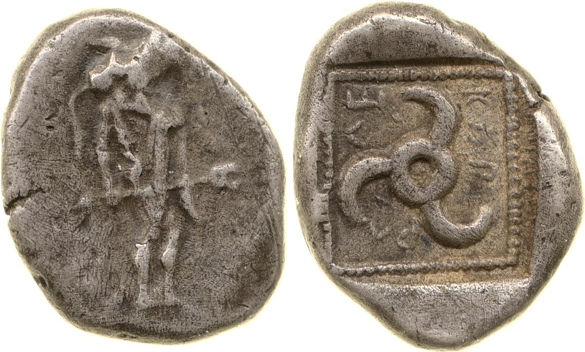 Kuprlli Lycia Mørkholm and Zahle 1972 159-61, аверс, bm