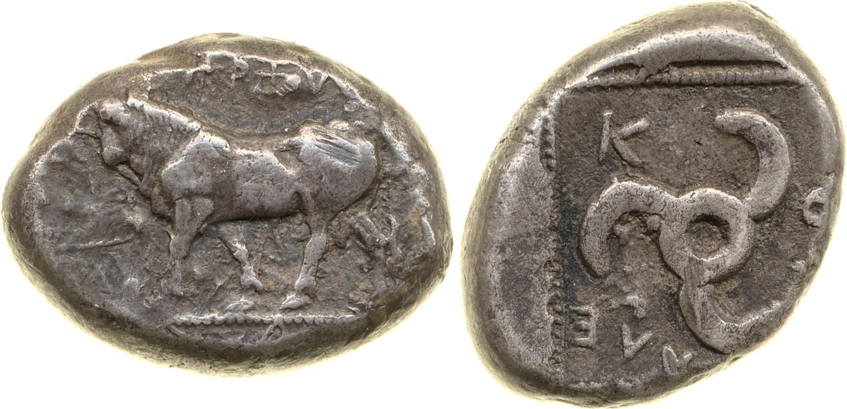 аверс Kuprlli Xanthus Mørkholm and Zahle 1972 162-9