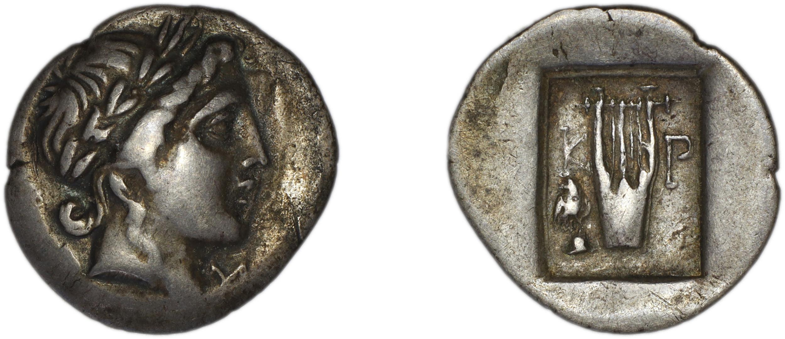 Lycian League Cragus Troxell 1982 4.93, аверс, Британский музей