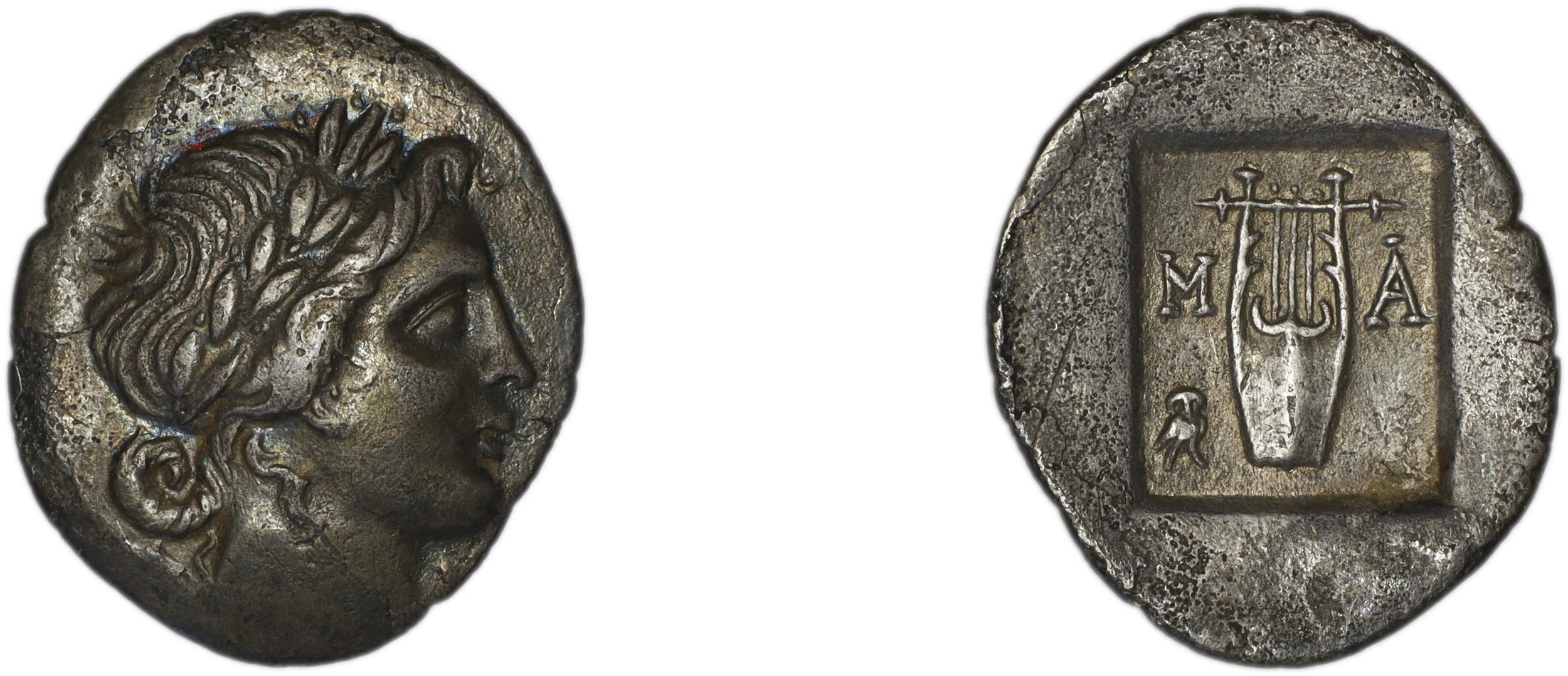 Lycian League Masicytes Troxell 1982 4.98, аверс, Британский музей