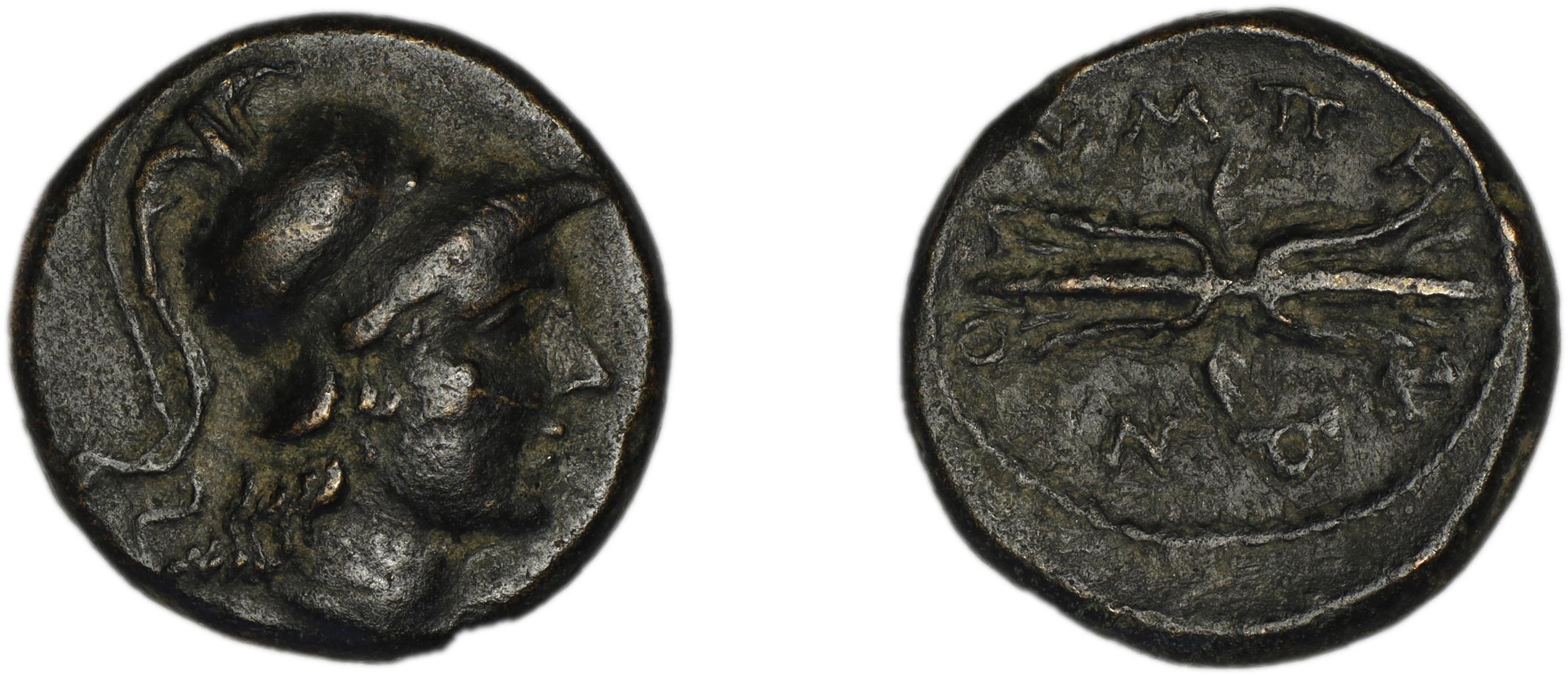 obverse Olympus in Aeolis SNG von Aulock 4376