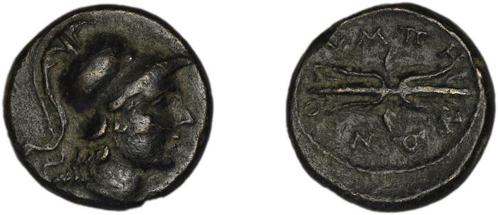реверс Olympus in Aeolis SNG von Aulock 4376