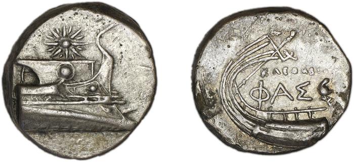 Phaselis Heipp-Tamer 1993 8, реверс, bm