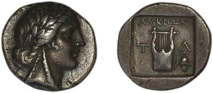 реверс Lycian League Tlos Troxell 1982 2.12