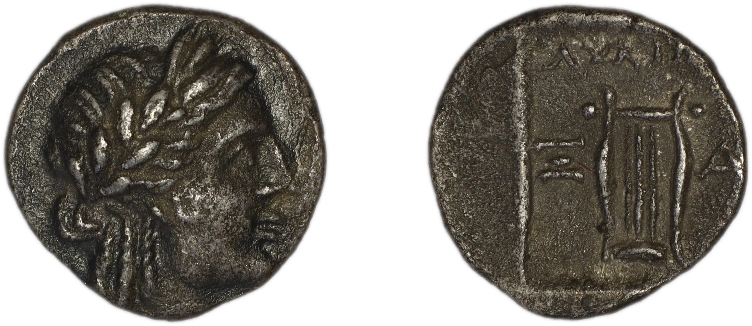 аверс Lycian League Xanthus Troxell 1982 2.50