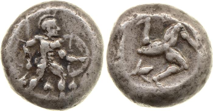 Aspendus Babelon 1907 855-67, реверс, bm