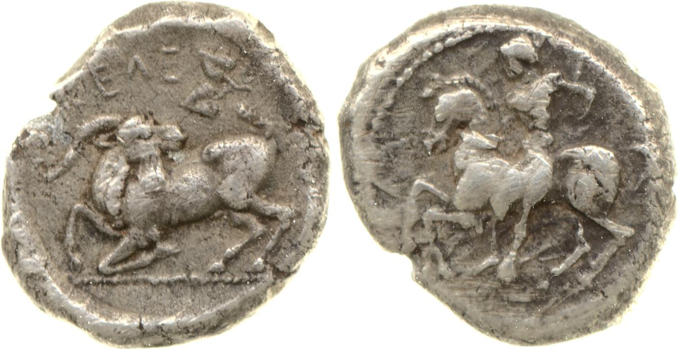 Celenderis Kraay 1962 Series III, аверс, Британский музей