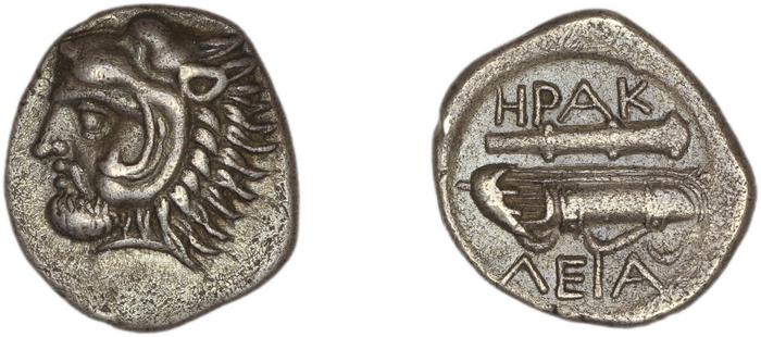 реверс Heracleia Pontica Waddington 1908 8