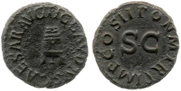 реверс RIC I (second edition) Claudius 88