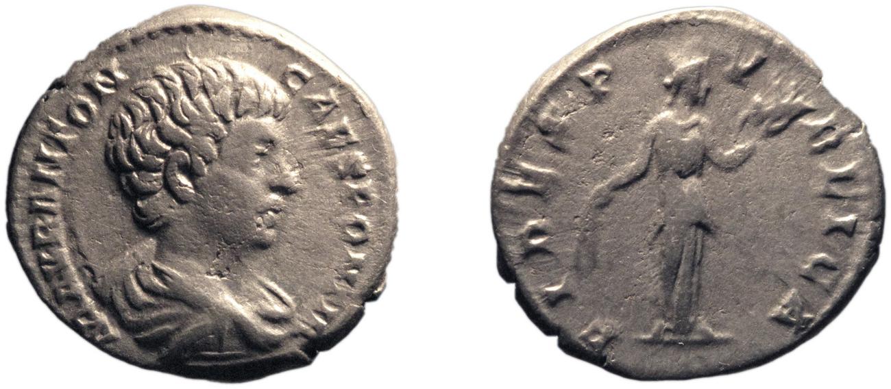 RIC IV Caracalla 8, аверс, Британский музей