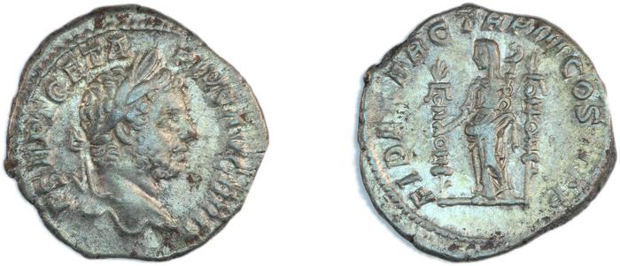 RIC IV Geta 74A, реверс, bm