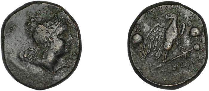 Deiotarus of Galatia Galatia BMC Deiotarus 1, реверс, Британский музей