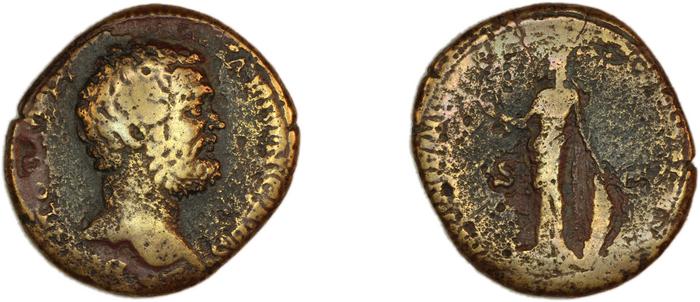 RIC IV Clodius Albinus 54A, реверс, bm