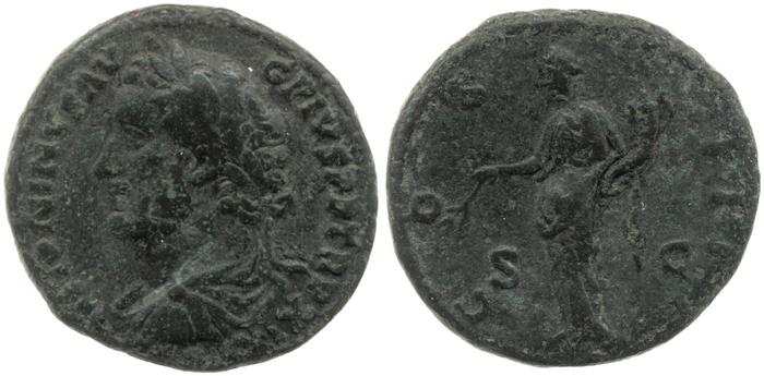 реверс RIC III Antoninus Pius 955
