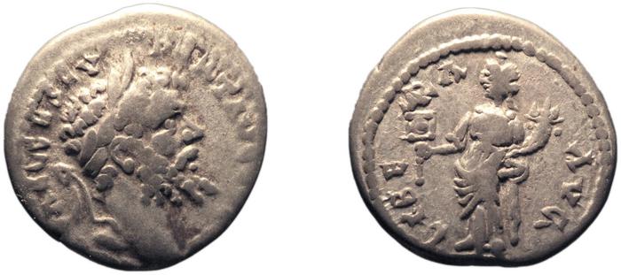RIC IV Septimius Severus 399, реверс, bm
