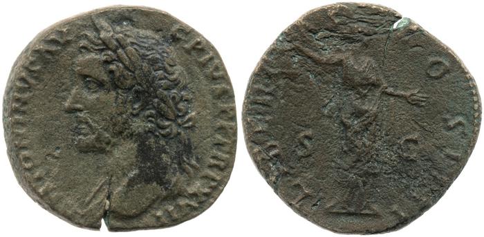 реверс RIC III Antoninus Pius 916C
