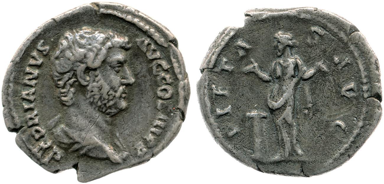 obverse RIC II, Part 3 (second edition) Hadrian 2027