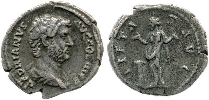 reverse RIC II, Part 3 (second edition) Hadrian 2027