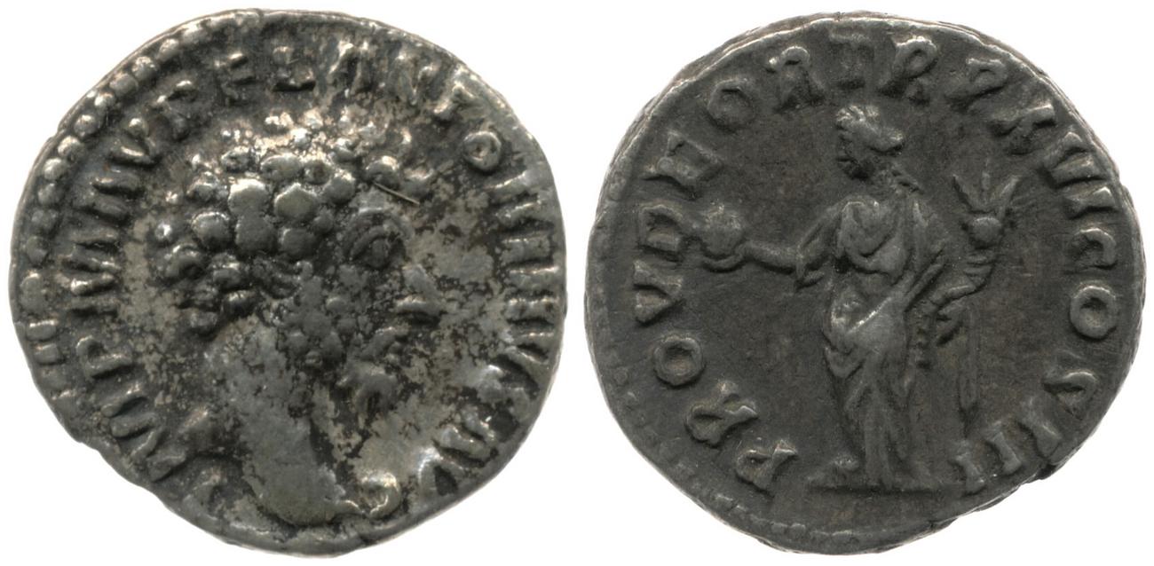 аверс RIC III Marcus Aurelius 50