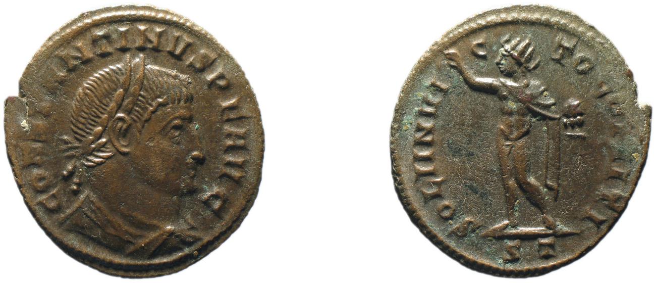 аверс RIC VI Ticinum 136