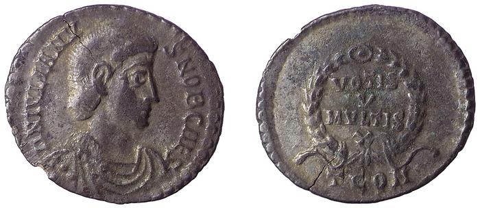 RIC VIII Arelate 264, реверс, bm