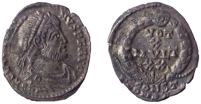 RIC VIII Arelate 309, реверс, bm