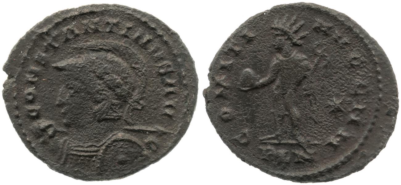 RIC VI Londinium 186, аверс, Британский музей