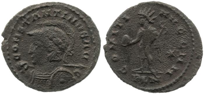 RIC VI Londinium 186, реверс, Британский музей