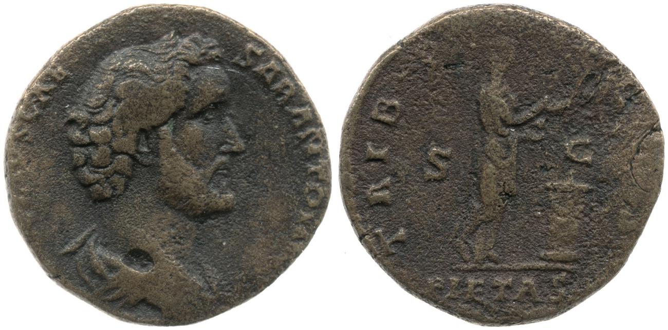 obverse RIC II, Part 3 (second edition) Hadrian 2750