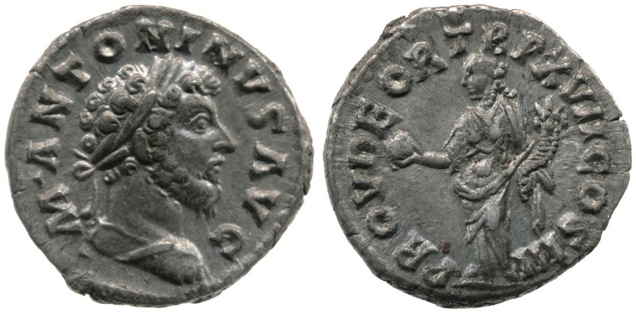 RIC III Marcus Aurelius 66, аверс, Британский музей