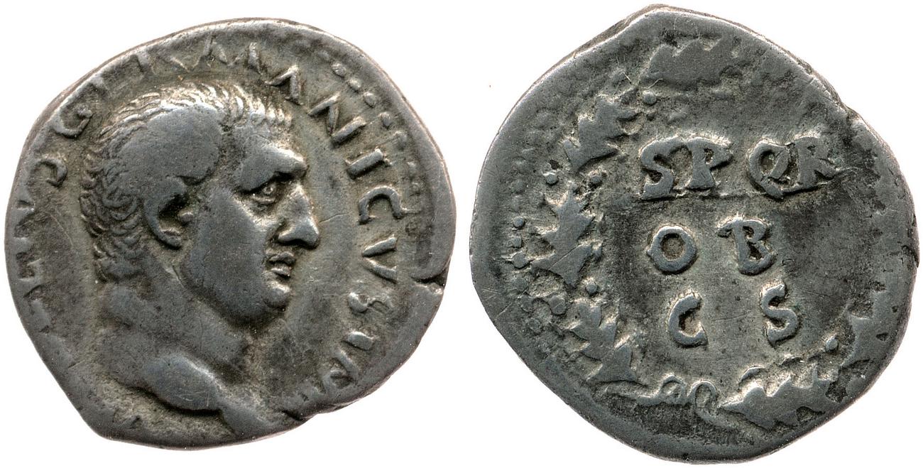 аверс RIC I (second edition) Vitellius 69A