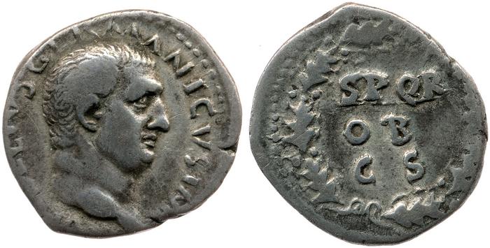 реверс RIC I (second edition) Vitellius 69A