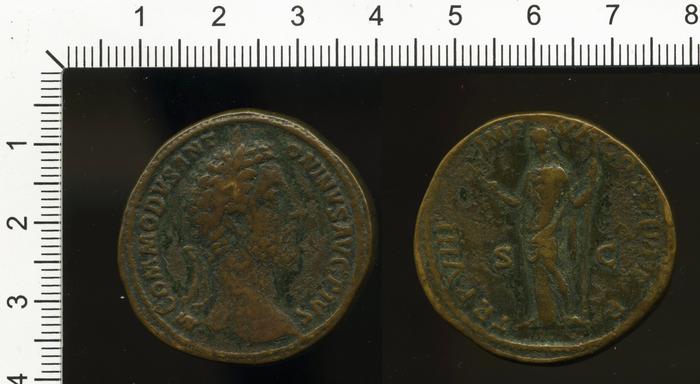 RIC III Commodus 370, реверс, bm