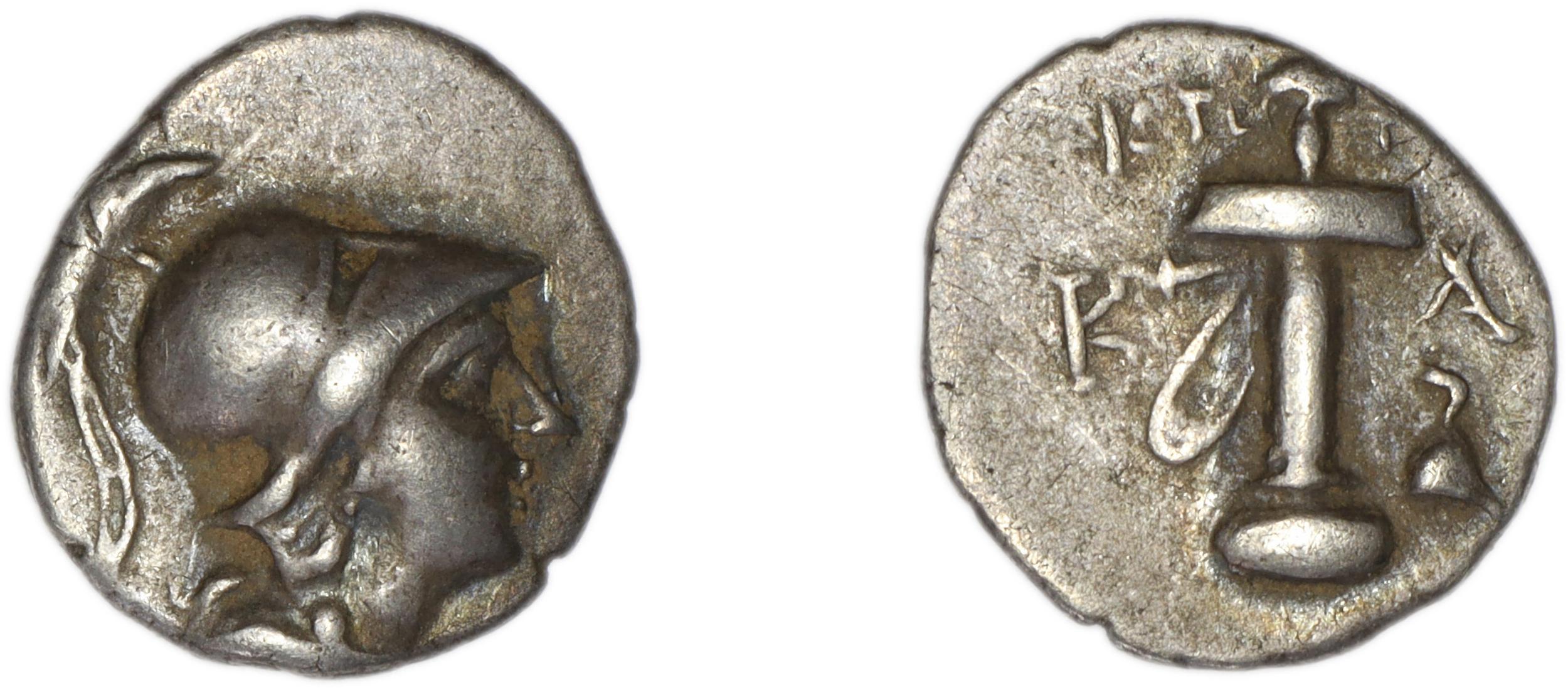 Caunus Ashton 1999 p. 142-5, 1-93, аверс, bm