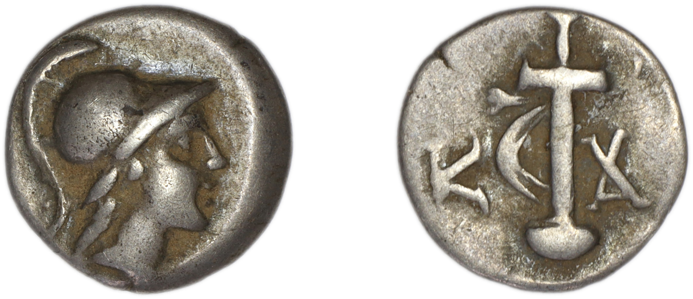 Caunus Ashton 1999 p. 142-5, 1-93, аверс, bm