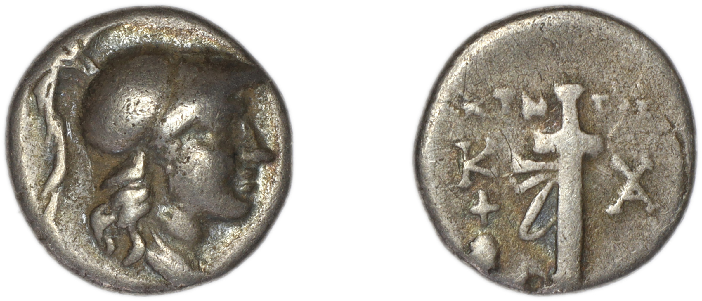 Caunus Ashton 1999 p. 142-5, 1-93, аверс, bm