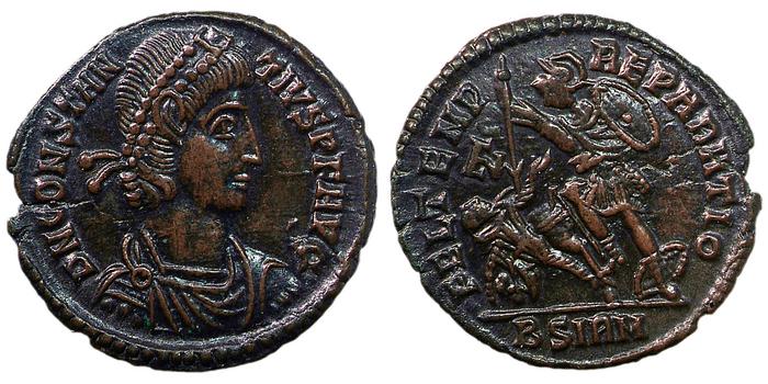 реверс RIC VIII Sirmium 50