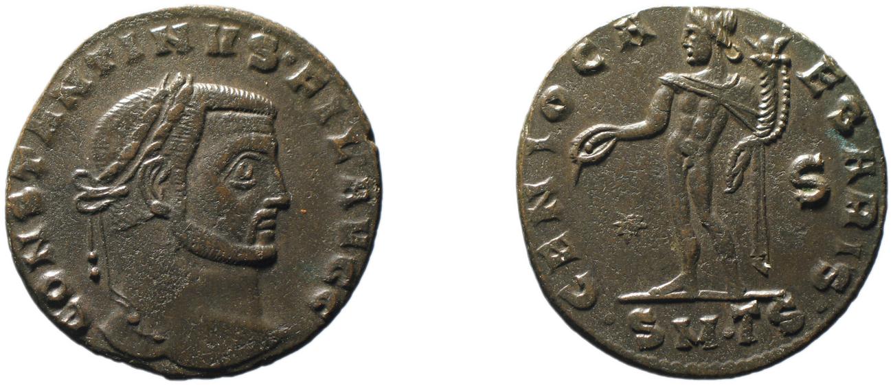 RIC VI Thessalonica 32b, аверс, bm